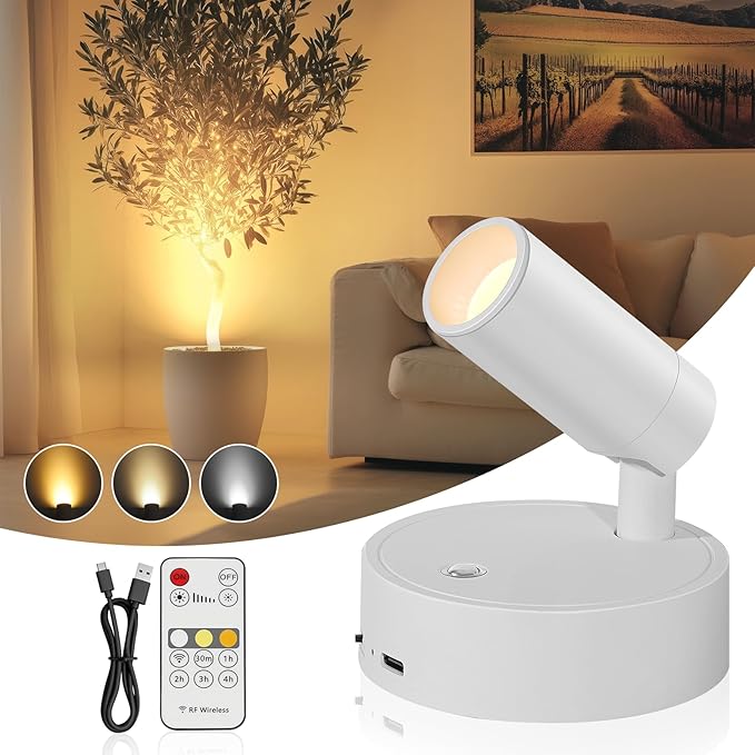 Spotlight Indoor, Wireless Battery Operated by Lightupyourlife