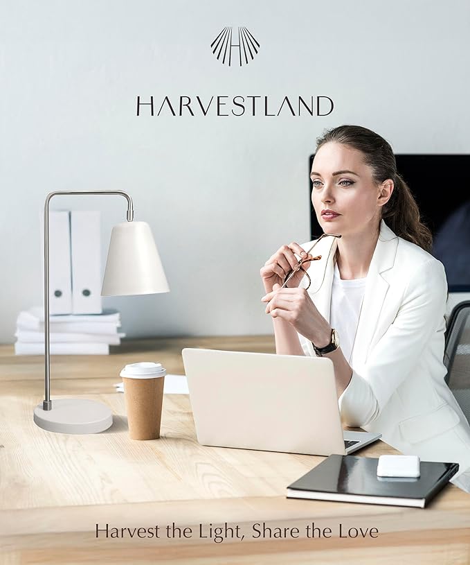 HarvestLand Steady Silver Reading Lamps - Image 6