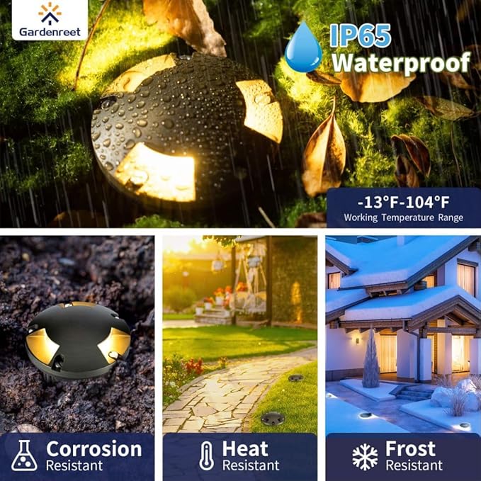 Gardenreet Landscape Low Voltage Well Light - Image 3