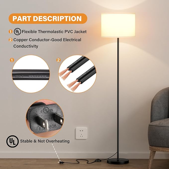 Modern Floor Lamp Simple Design - Image 5