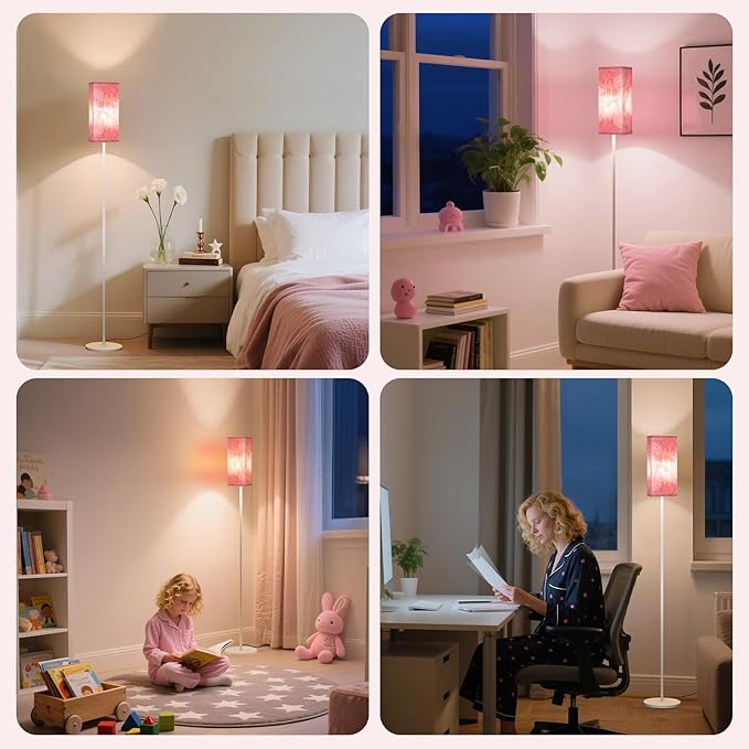Floor Lamp, Pole Lamp with Foot Switch, Modern Standing Lamp, Minimalist - Image 7