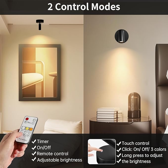 Spotlight Indoor, Wireless Battery Operated - Image 8