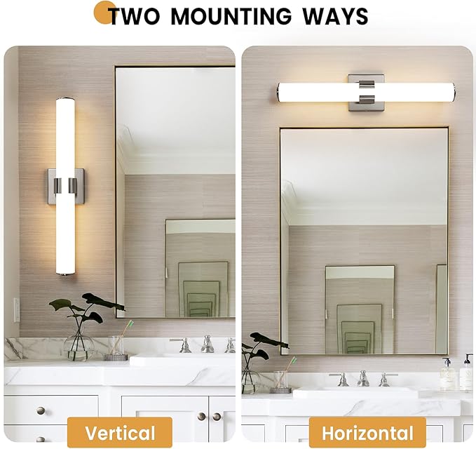 Brushed Nickel Vanity Lights for Bathroom - Image 7