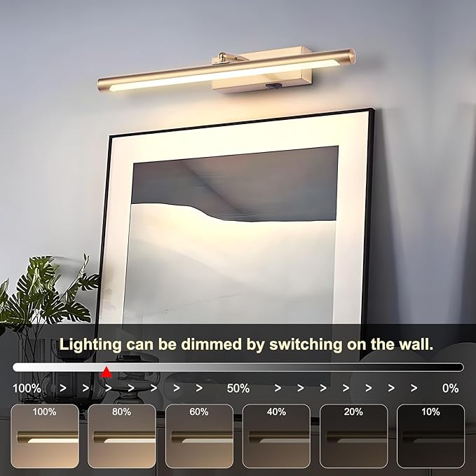 Picture Light for Wall Battery Operated, 9000mAh Wireless Wall Light for Display - Image 4
