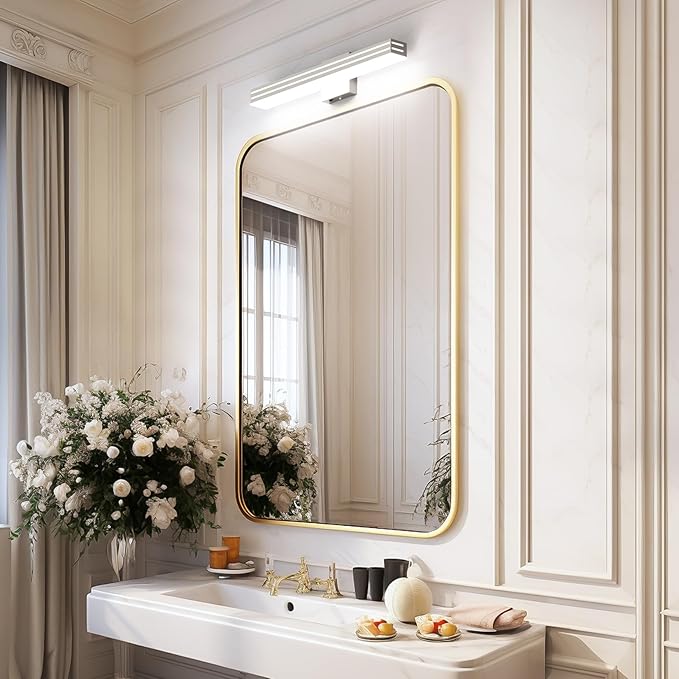Ralbay 24inch Brushed Nickel Vanity Light - Image 8