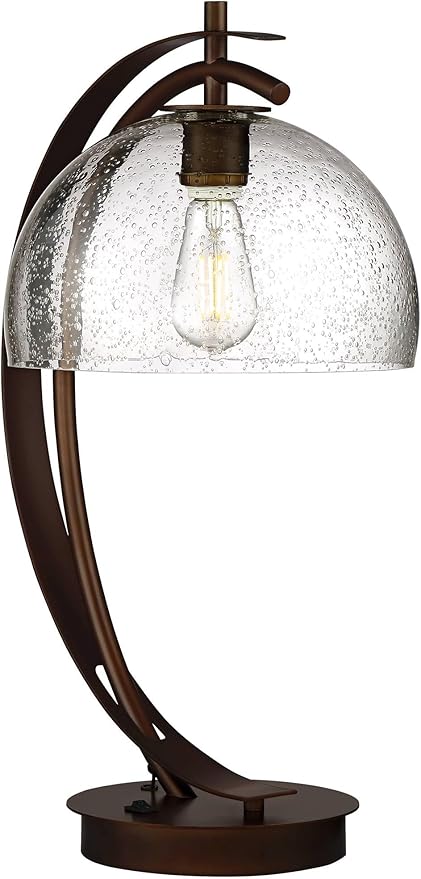 Possini Euro Design Calvin 22.5" High Modern Vintage Accent Table Lamp - Image 7