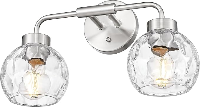 zeyu 16 Inch Bathroom Light Fixtures, 2-Light Vanity Bath Light - Image 7
