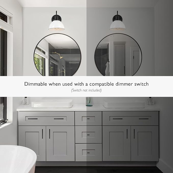 Design House Savannah Rustic Farmhouse Wall Light, Matte Black, 8 in x 9.5 in x - Image 5