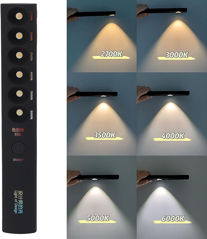 Color Temperature Light Stick, Handheld 6 Modes LED Photography Light Stick - Image 2