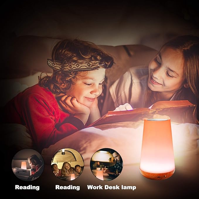 LED Night Light Touch Lamp Bedside Table Lamp - Image 6