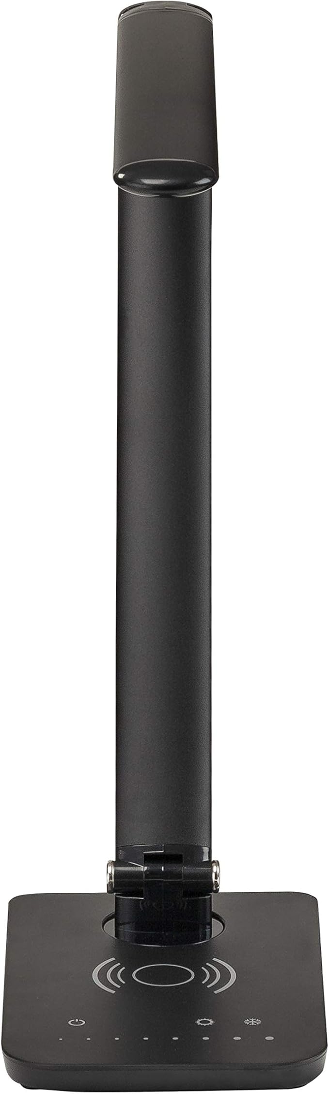 Safco 1009BL, Pivoting Neck, Built-in Wireless, USB Port Vamp LED Lamp - Image 2