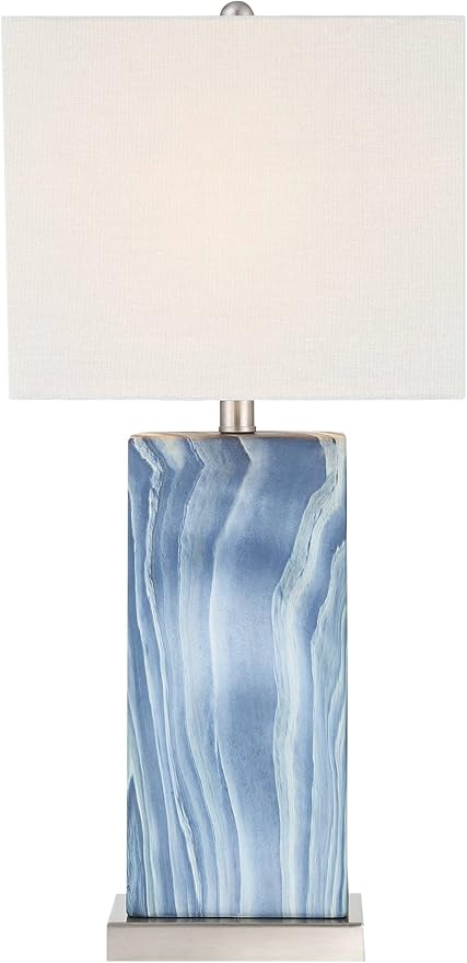 360 Lighting Connie Modern Table Lamps 25" Tall Set of 2 - Image 8