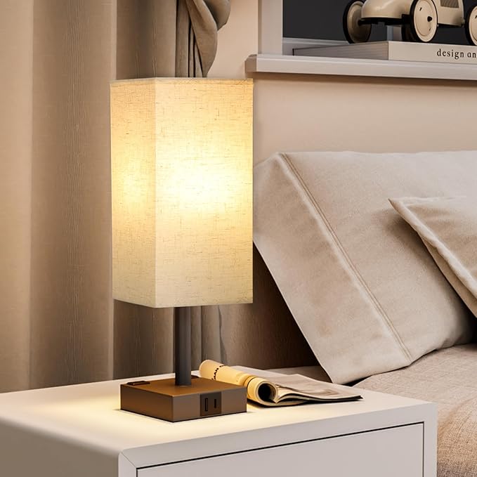 Touch Bedside Table Lamp for Nightstand - Image 6