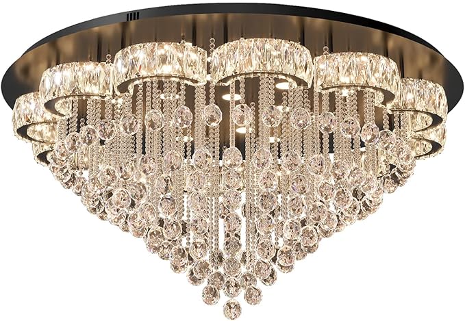 Flashing God 48inches Crystal Chanderliers - Image 9