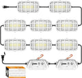 100ft LED Construction String Lights, Super Bright 300W 30000LM Waterproof IP67 by LightupEveryCorner