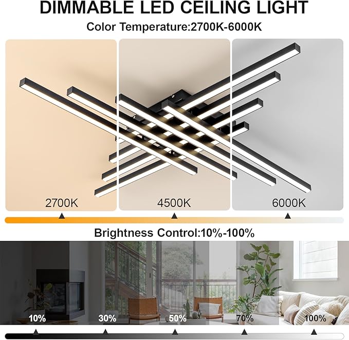 JAYMP Modern Ceiling Light - Image 3