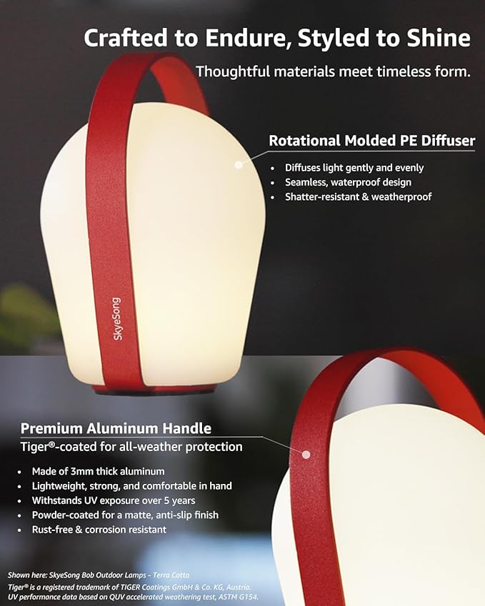 Outdoor Floor Lamp, Solar Lights Outdoor, Solar Lanterns Outdoor Waterproof IP65 - Image 5