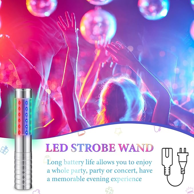 Civaner Upgrade 4 Pcs Bottle Service Lights LED Strobe Baton Bottle Girl Lights - Image 5