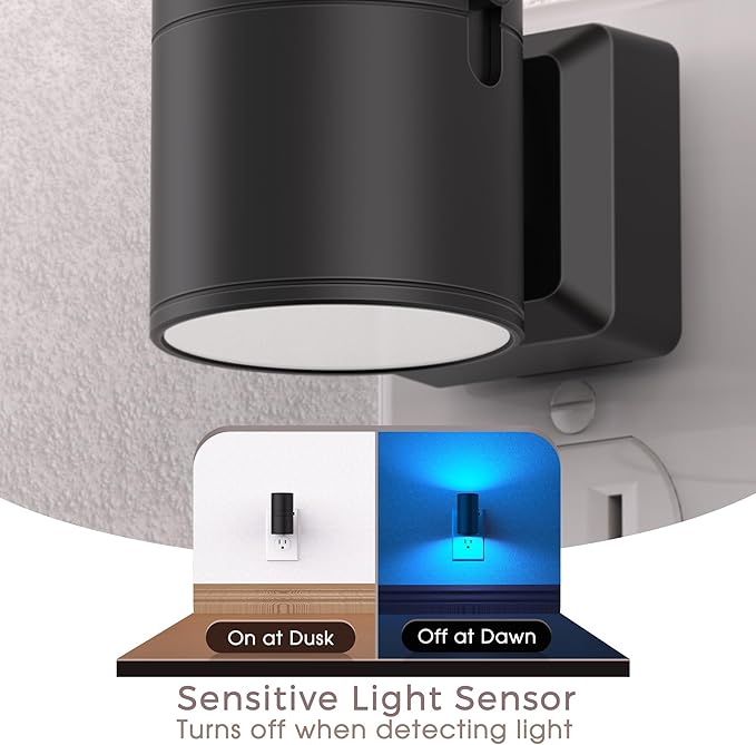 Briignite Night Lights Plug into Wall, 2 Pack 11-Color Changing Night Light - Image 3