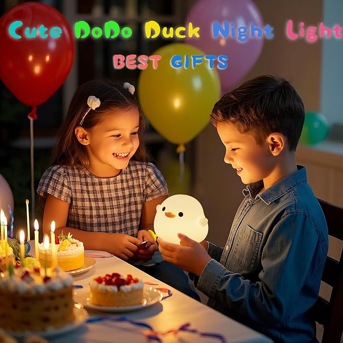 DREAMING MY DREAM Cute Duck Lamp, Do Do Duck Night Light, Silicone Squishy - Image 6