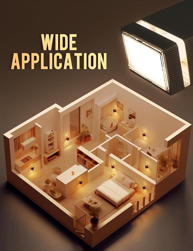 DORESshop Led Night Lights Plug into Wall, 1W 3000K Dimmable Night Light from - Image 5
