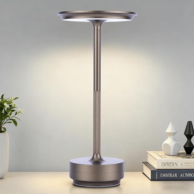 Cordless Table Lamp Rechargeable - 5000mAh Battery Operated LED Table Light - by Home