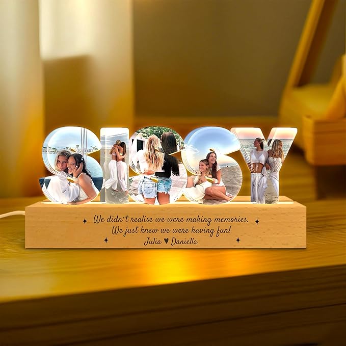 Personalized Sissy Photo Collage Night Light - Image 3
