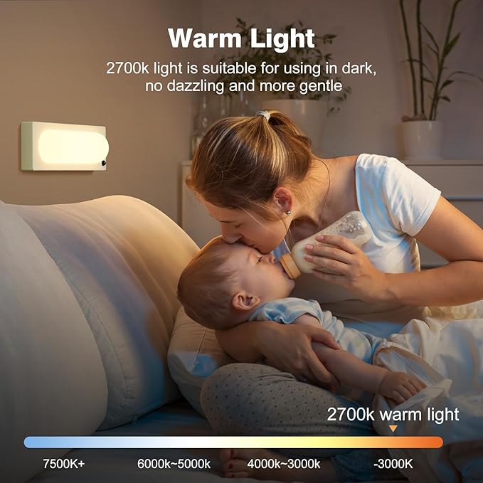 Under Cabinet Lighting, USB-C Rechargeable 2700K Dimmer LED Battery Operated - Image 4