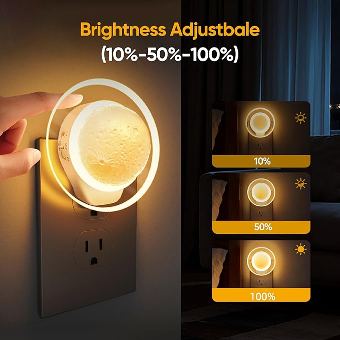 2 Packs Night Lights Plug into Wall - Image 5