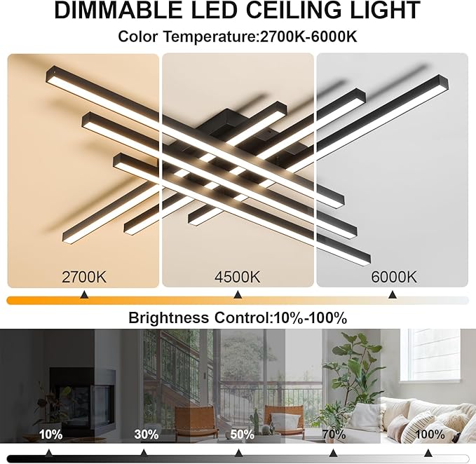 JAYMP Modern Ceiling Light - Image 2