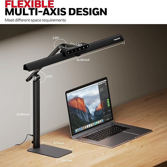 Honeywell LED Desk Lamp with Base - Image 7