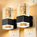 LED Night Light with Bubble Acrylic Design, Dusk to Dawn Sensor, 3 Color by ECOWILL