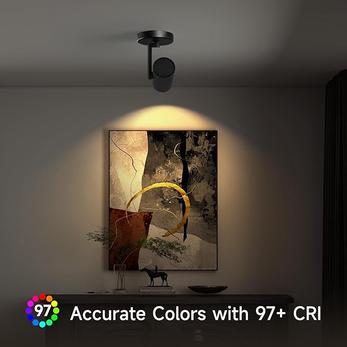 12W LED Dimmable Zoomable Ceiling Spotlight Indoor – Adjustable Wall Surface - Image 5