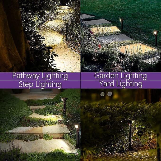 Solar Outdoor Lights with Motion Sensor – Waterproof LED Pathway Lights - Image 5