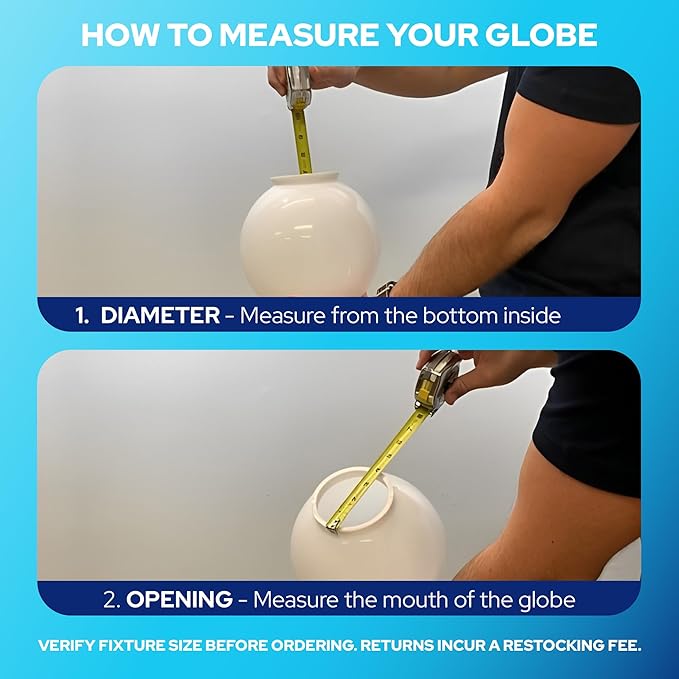 KASTLITE 16" Smoke Acrylic Lamp Post Globe | Smooth Textured - Image 3