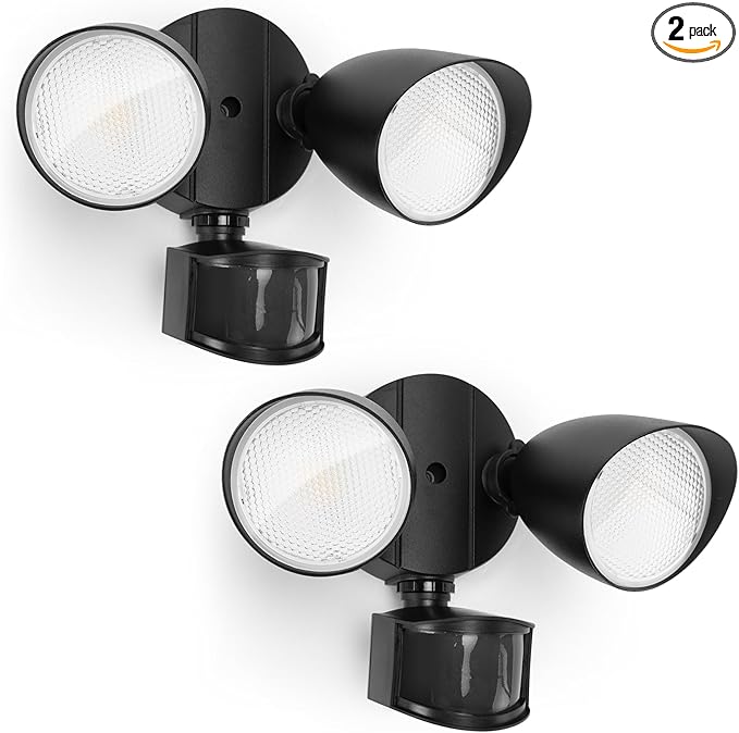 UME 2 Pack 32W 3500 Lumen LED Security Lights Motion Sensor Light Outdoor by UME