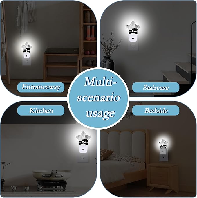 Bear Pine Tree Night Light, Plug Into Wall Decor Nightlights - Image 7