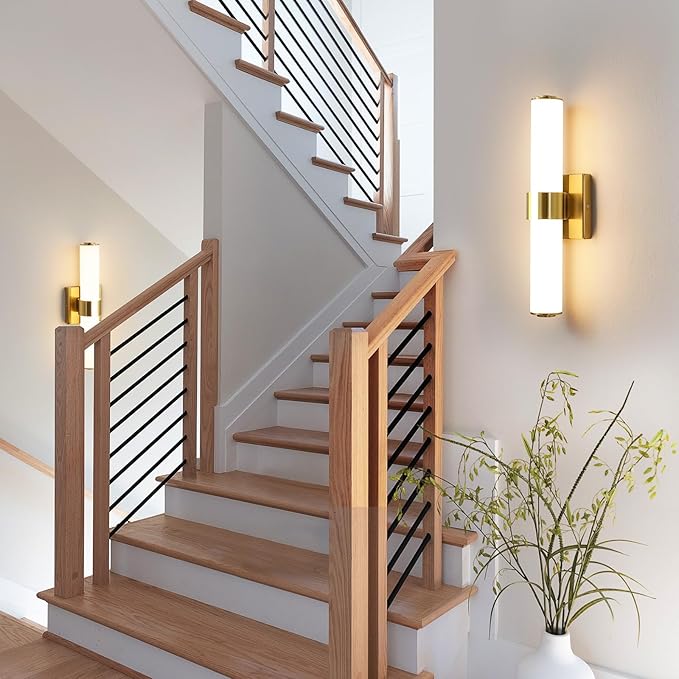 Gold Bathroom Light Fixtures - Image 6
