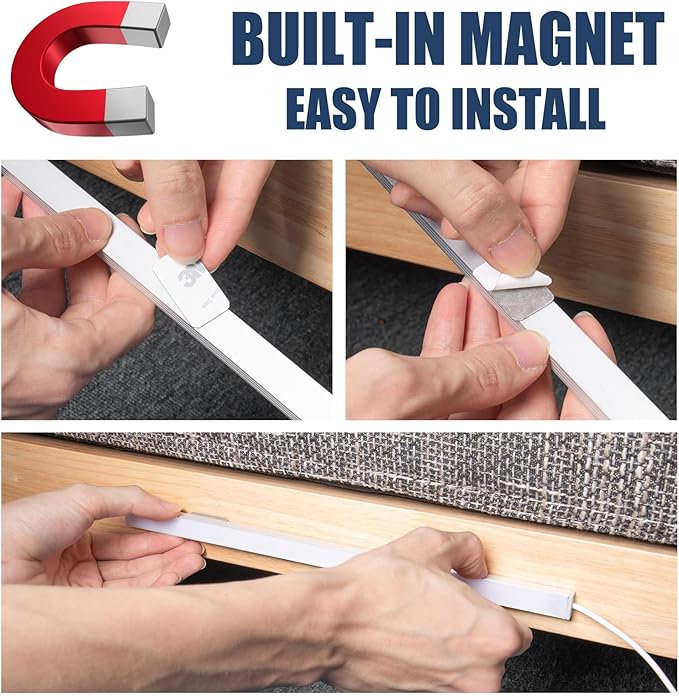 12 Inch Under Cabinet Lighting, Dimmable LED Light Bar - Image 4