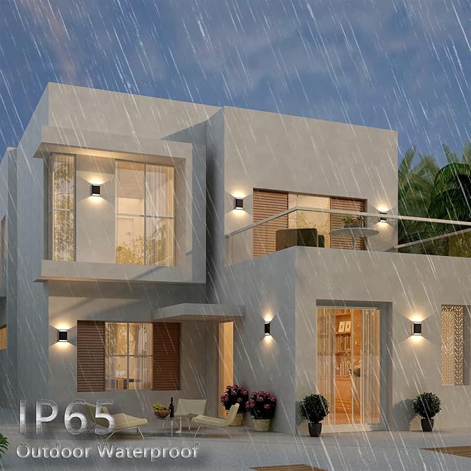 Wall Lights for Bedroom Up and Down Indoor Wall Light, Outdoor Wall Sconces LED - Image 5