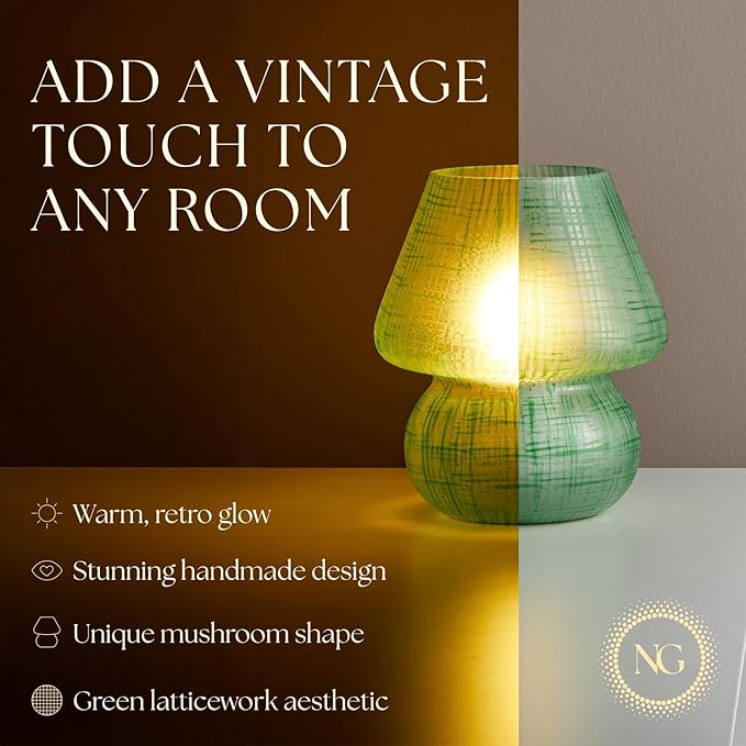 Next Glow Mushroom Lamp – Table Lamp, Modern Dimmable LED Night Light - Image 2