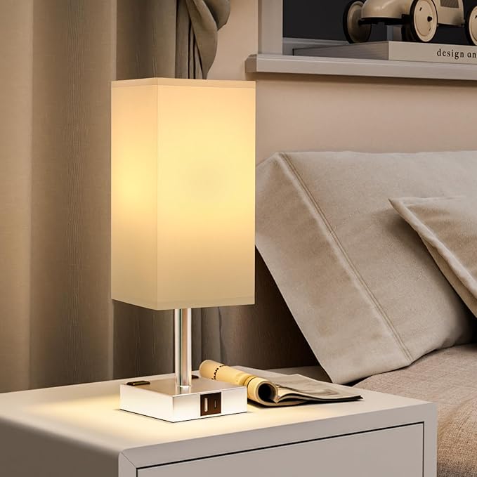 Touch Bedside Table Lamp for Nightstand - Image 6