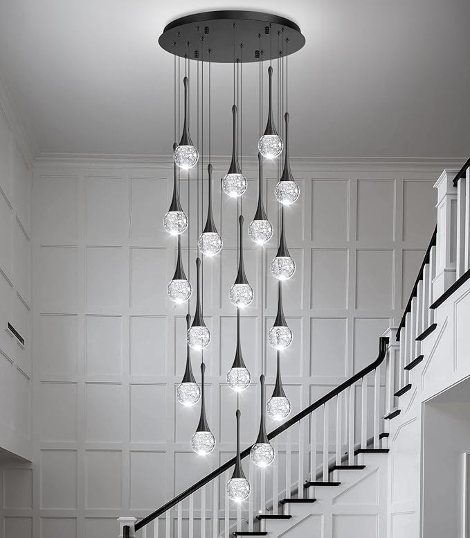 18 Light Modern Glam Crystal Chandelier - Image 7