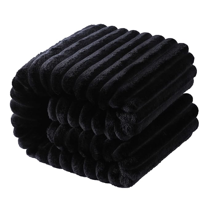 NTBAY Plush Flannel Twin Bed Blanket, 60X80 Inches Soft and Warm Lightweight by NTBAY
