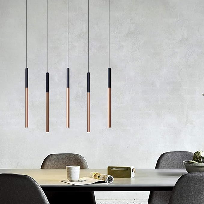 ALTAIR 5 Mini Pendant Lighting Black-Copper - Image 5