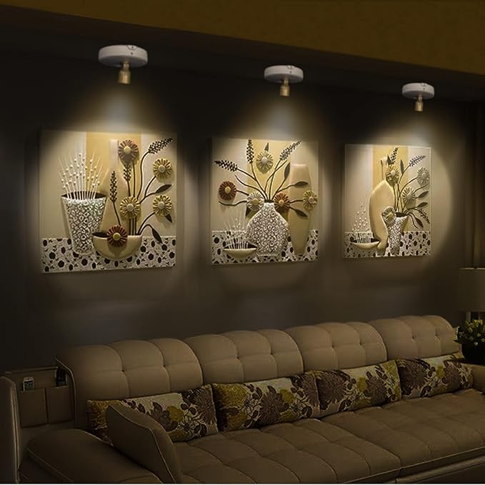 Battery Operated Spotlights, Cordless Picture Light, Dimmable Accent Lighting - Image 2