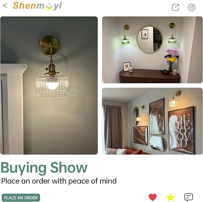 Battery Operated Wall Sconce - Image 7