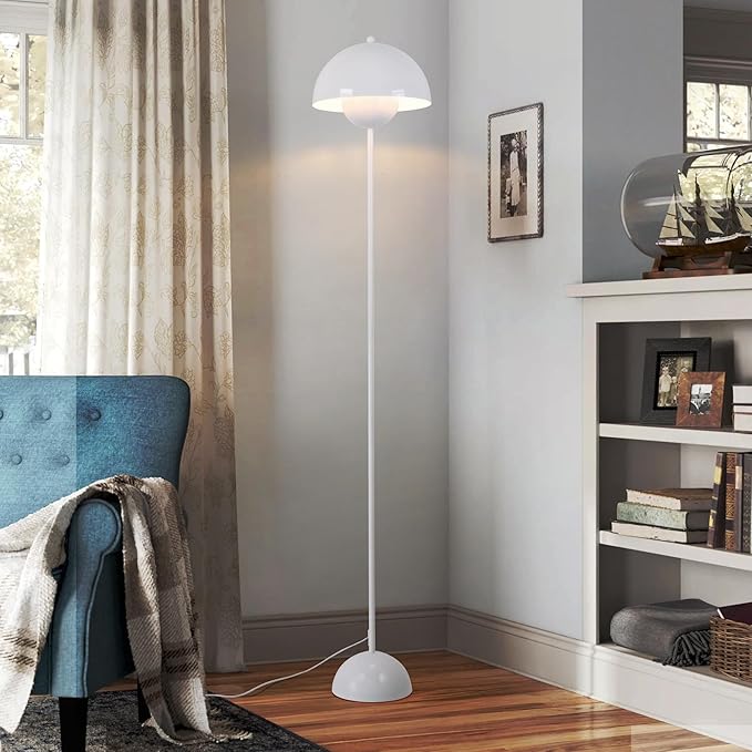 COSYLUX Modern Floor Lamp for Living Room, Industrial Tall Standing Lamp for - Image 4
