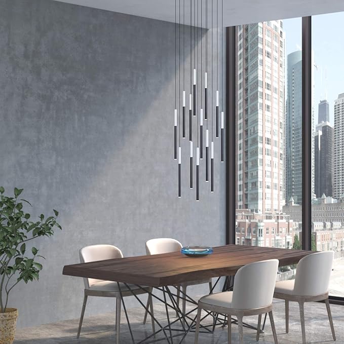 ALTAIR 13 Mini Pendant Lighting White-Black - Image 5