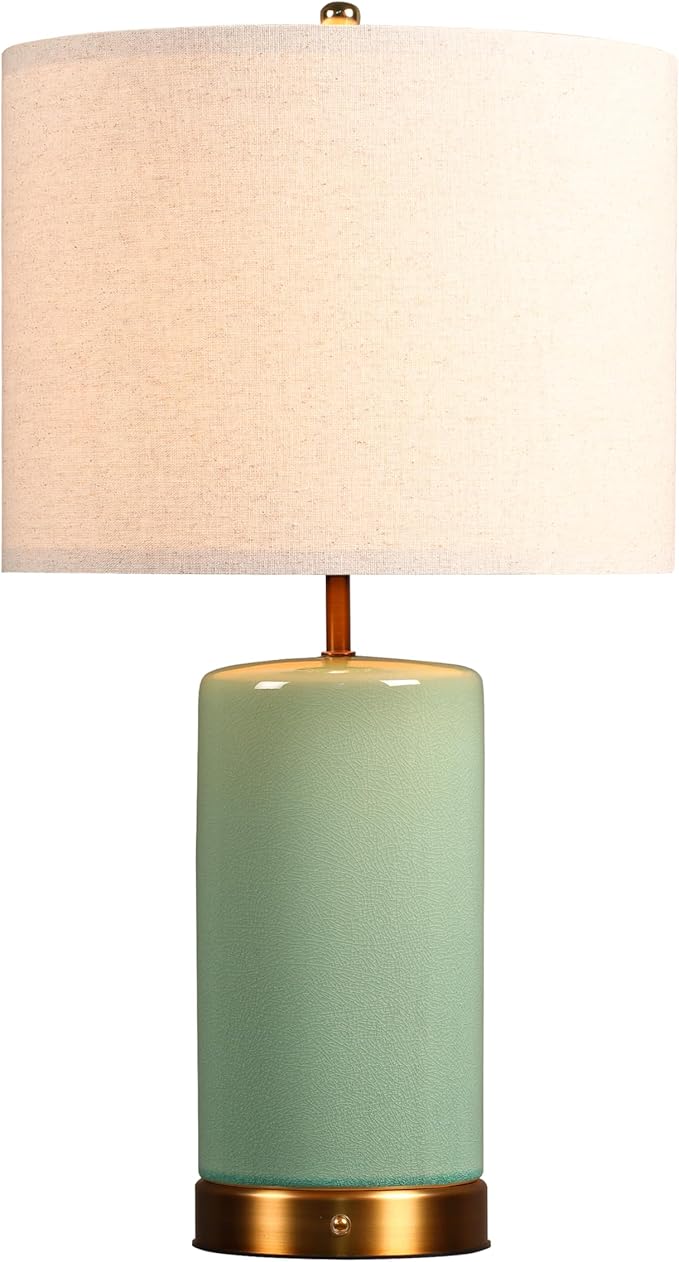 O’Bright Dune - Battery Powered Table Lamp, Rechargeable Cordless Ceramic Lamp by OBright